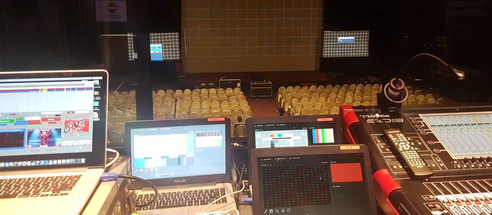 Immersive event technology and projection