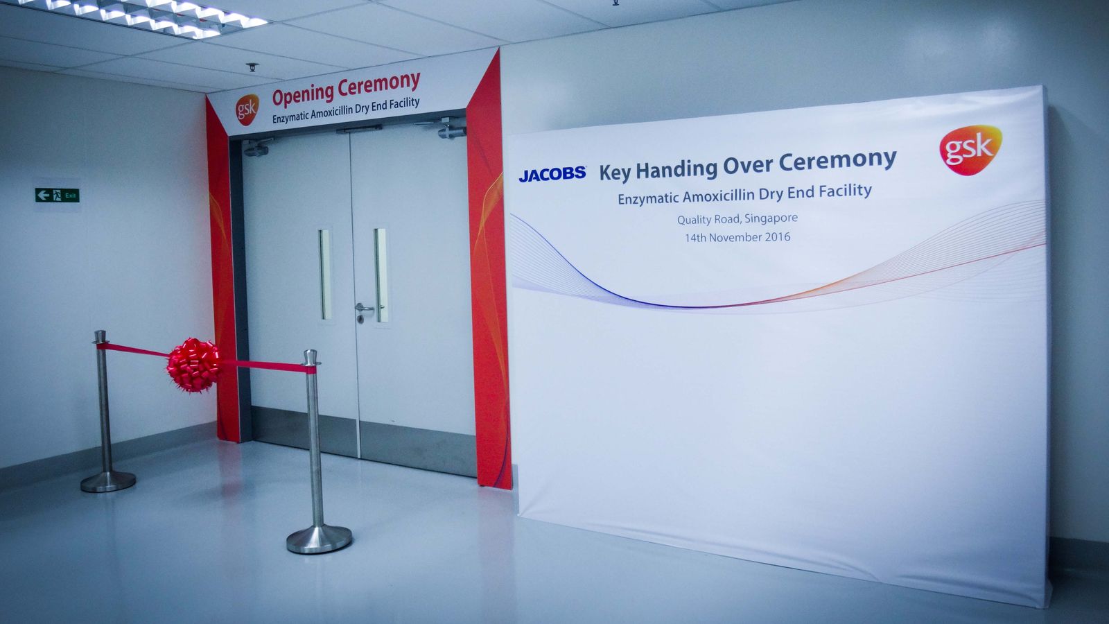 GSK key handing ceremony
